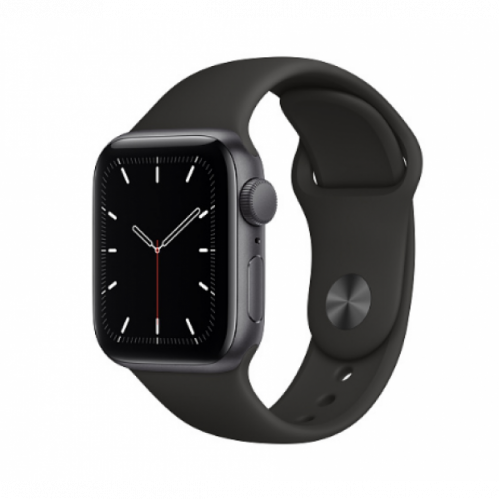 apple watch se 40mm gps space grey black band